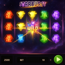 Wazamba - Starburst Slot Game by NetEnt